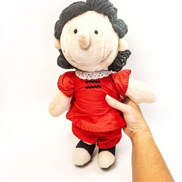 VTG Set Plush Peanuts Gang Lucy and Peppermint Patty 1980’s - Picture 3 of 13